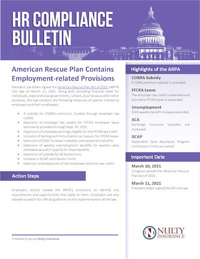 HR Compliance Bulletin
